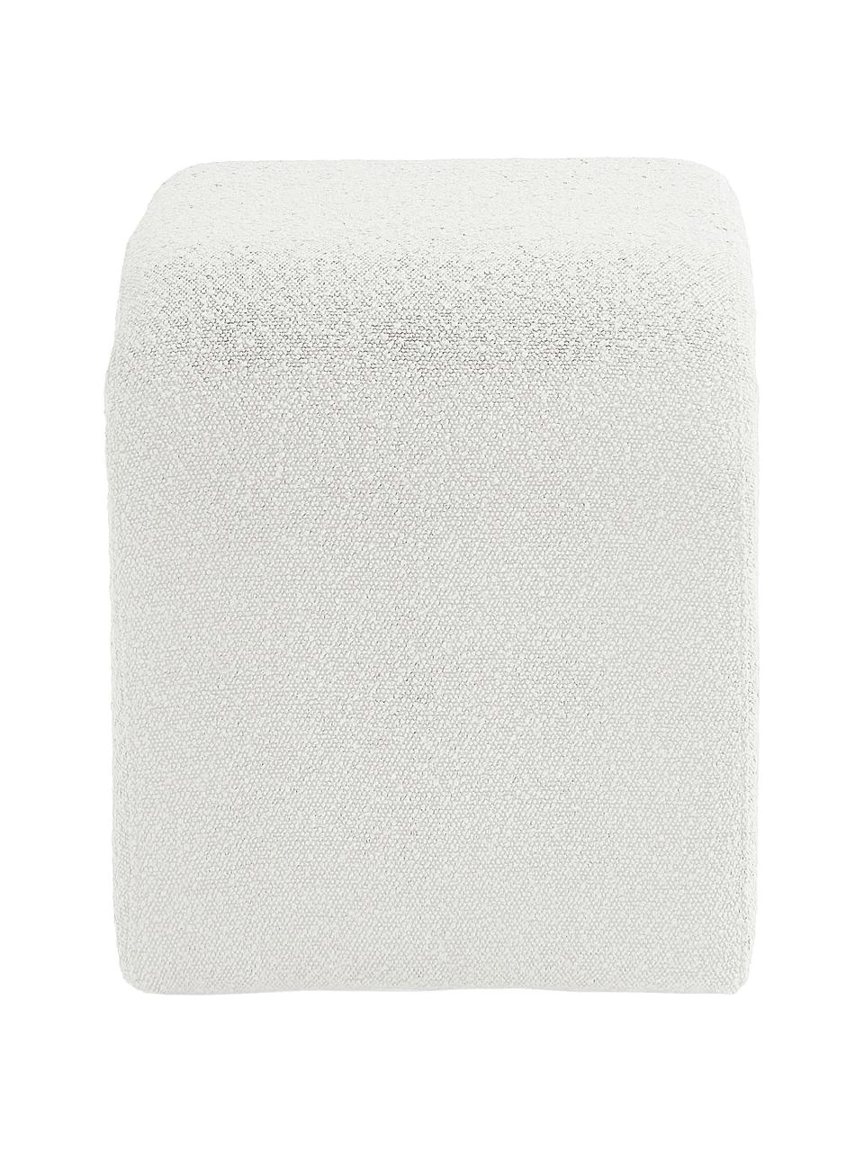 Westwing Collection Moderne Bouclé-Polsterbank Penelope in Weiß, B 110 x H 46 cm 6 Westwing Collection Moderne Bouclé-Polsterbank Penelope in Weiß, B 110 x H 46 cm – Bild 6