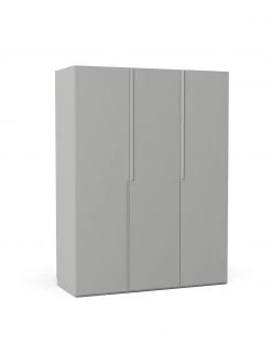 Westwing Collection Modularer Drehtürenschrank Leon in Grau, 150 cm Breite, mehrere Varianten, Basic Interior, Höhe 200 cm