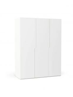 Westwing Collection Modularer Drehtürenschrank Leon in Weiß, 150 cm Breite, mehrere Varianten, Basic Interior, Höhe 200 cm