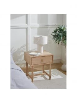 Westwing Collection Nachttisch Diana aus Eichenholz mit Schublade, B 50 x H 55 cm -Schlafzimmer Verkäufe 2022 Nachttisch Diana aus Eichenholz mit Schublade 2