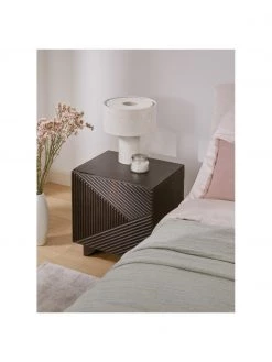 Westwing Collection Nachttisch Louis aus massivem Mangoholz, B 40 x H 50 cm -Schlafzimmer Verkäufe 2022 Nachttisch Louis aus massivem Mangoholz 3