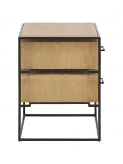 Westwing Collection Nachttisch Lyle aus massivem Mangoholz, B 45 x H 58 cm -Schlafzimmer Verkäufe 2022 Nachttisch Lyle aus massivem Mangoholz 4