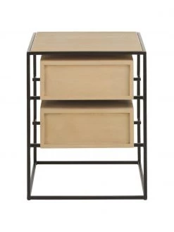 Westwing Collection Nachttisch Lyle aus massivem Mangoholz, B 45 x H 58 cm -Schlafzimmer Verkäufe 2022 Nachttisch Lyle aus massivem Mangoholz 5