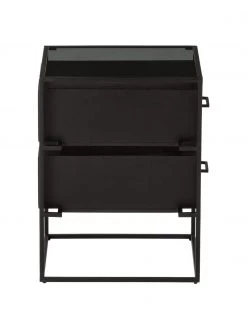 Westwing Collection Nachttisch Lyle mit Glasplatte, B 45 x H 58 cm 10 Westwing Collection Nachttisch Lyle mit Glasplatte, B 45 x H 58 cm -Schlafzimmer Verkäufe 2022 Nachttisch Lyle mit Glasplatte 10