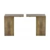 Nachttisch-Set Morning aus Holz, 2-tlg., B 40 x H 42 cm