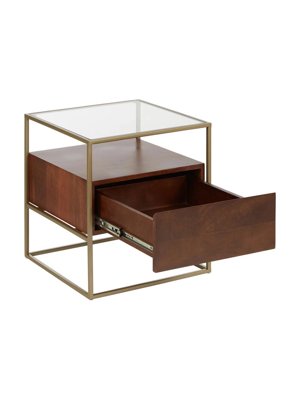 Westwing Collection Nachttisch Theodor mit Schublade, B 45 x H 50 cm 6 Westwing Collection Nachttisch Theodor mit Schublade, B 45 x H 50 cm – Bild 6