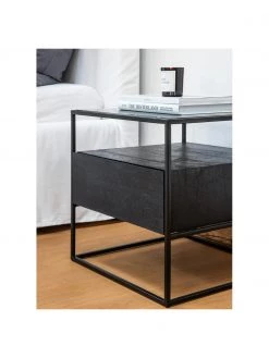 Westwing Collection Nachttisch Theodor mit Schublade, B 45 x H 50 cm -Schlafzimmer Verkäufe 2022 Nachttisch Theodor mit Schublade 2