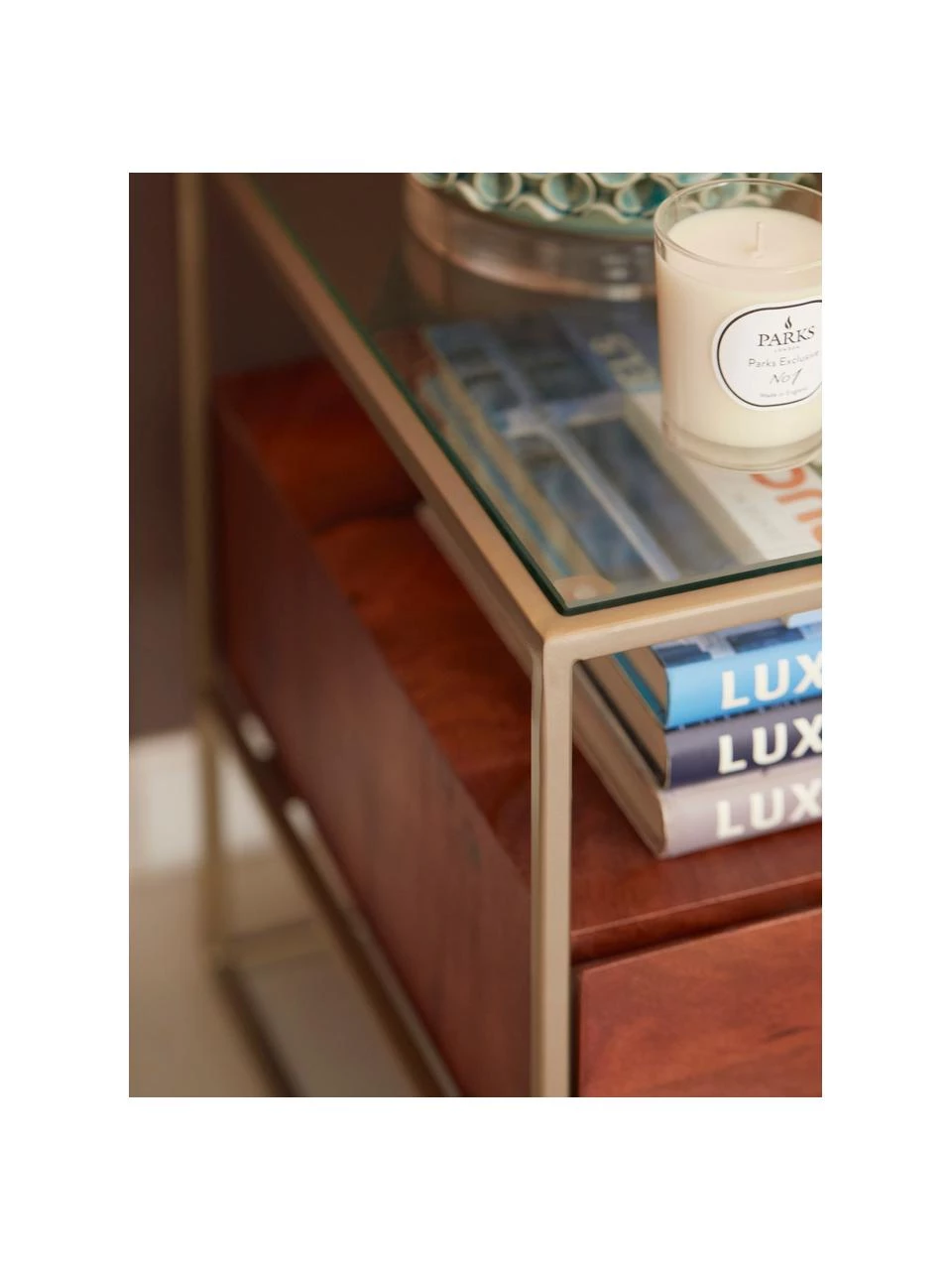 Westwing Collection Nachttisch Theodor mit Schublade, B 45 x H 50 cm 3 Westwing Collection Nachttisch Theodor mit Schublade, B 45 x H 50 cm – Bild 3