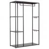 Jotex Offener Metall-Kleiderschrank Preston in Schwarz, B 110 x H 170 cmNur noch wenige verfügbar