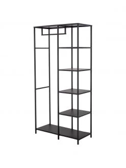 Bloomingville Offener Metall-Kleiderschrank Valde, B 90 x H 183 cm 11 Bloomingville Offener Metall-Kleiderschrank Valde, B 90 x H 183 cm -Schlafzimmer Verkäufe 2022 Offener Metall Kleiderschrank Valde 5