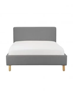 Westwing Collection Polsterbett Celeste in Grau, 140 x 200 cm -Schlafzimmer Verkäufe 2022 Polsterbett Celeste in Grau 3