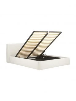 Westwing Collection Polsterbett Cloud mit Stauraum in Beige, 140 x 200 cm -Schlafzimmer Verkäufe 2022 Polsterbett Cloud mit Stauraum in Beige 4