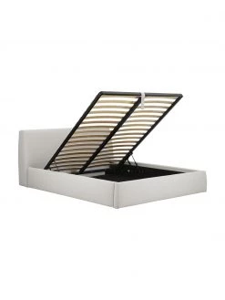 Westwing Collection Polsterbett Cloud mit Stauraum in Hellgrau, 140 x 200 cm -Schlafzimmer Verkäufe 2022 Polsterbett Cloud mit Stauraum in Hellgrau 4