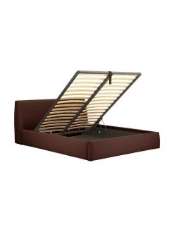 Westwing Collection Polsterbett Cloud mit Stauraum in Rostrot, 140 x 200 cm 11 Westwing Collection Polsterbett Cloud mit Stauraum in Rostrot, 140 x 200 cm -Schlafzimmer Verkäufe 2022 Polsterbett Cloud mit Stauraum in Rostrot 5