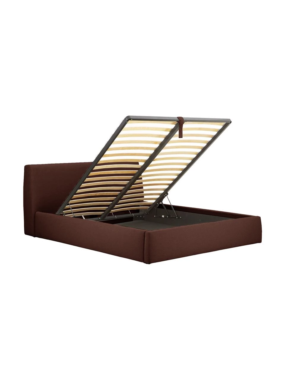 Westwing Collection Polsterbett Cloud mit Stauraum in Rostrot, 140 x 200 cm 6 Westwing Collection Polsterbett Cloud mit Stauraum in Rostrot, 140 x 200 cm – Bild 6