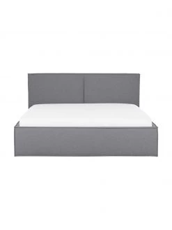 Westwing Collection Polsterbett Dream in Dunkelgrau, 140 x 200 cm -Schlafzimmer Verkäufe 2022 Polsterbett Dream in Dunkelgrau 4