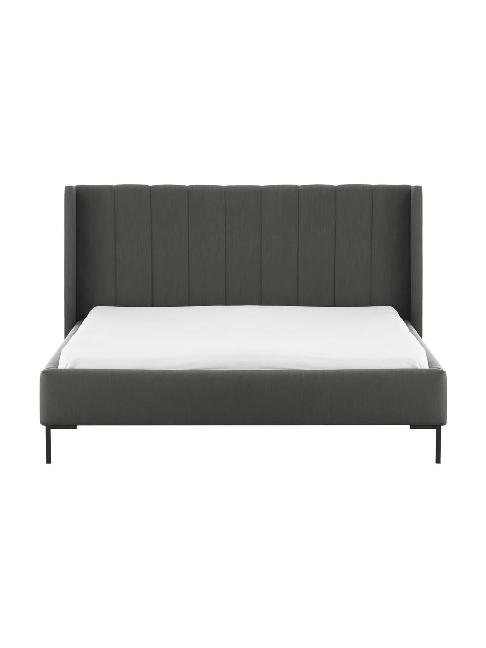 Westwing Collection Polsterbett Dusk in Anthrazit, 140 x 200 cm 3 Westwing Collection Polsterbett Dusk in Anthrazit, 140 x 200 cm – Bild 3