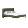 Westwing Collection Polsterbett Dusk in Dunkelgrün, 140 x 200 cm