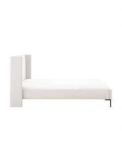 Westwing Collection Polsterbett Dusk in Greige, 140 x 200 cm -Schlafzimmer Verkäufe 2022 Polsterbett Dusk in Greige 4