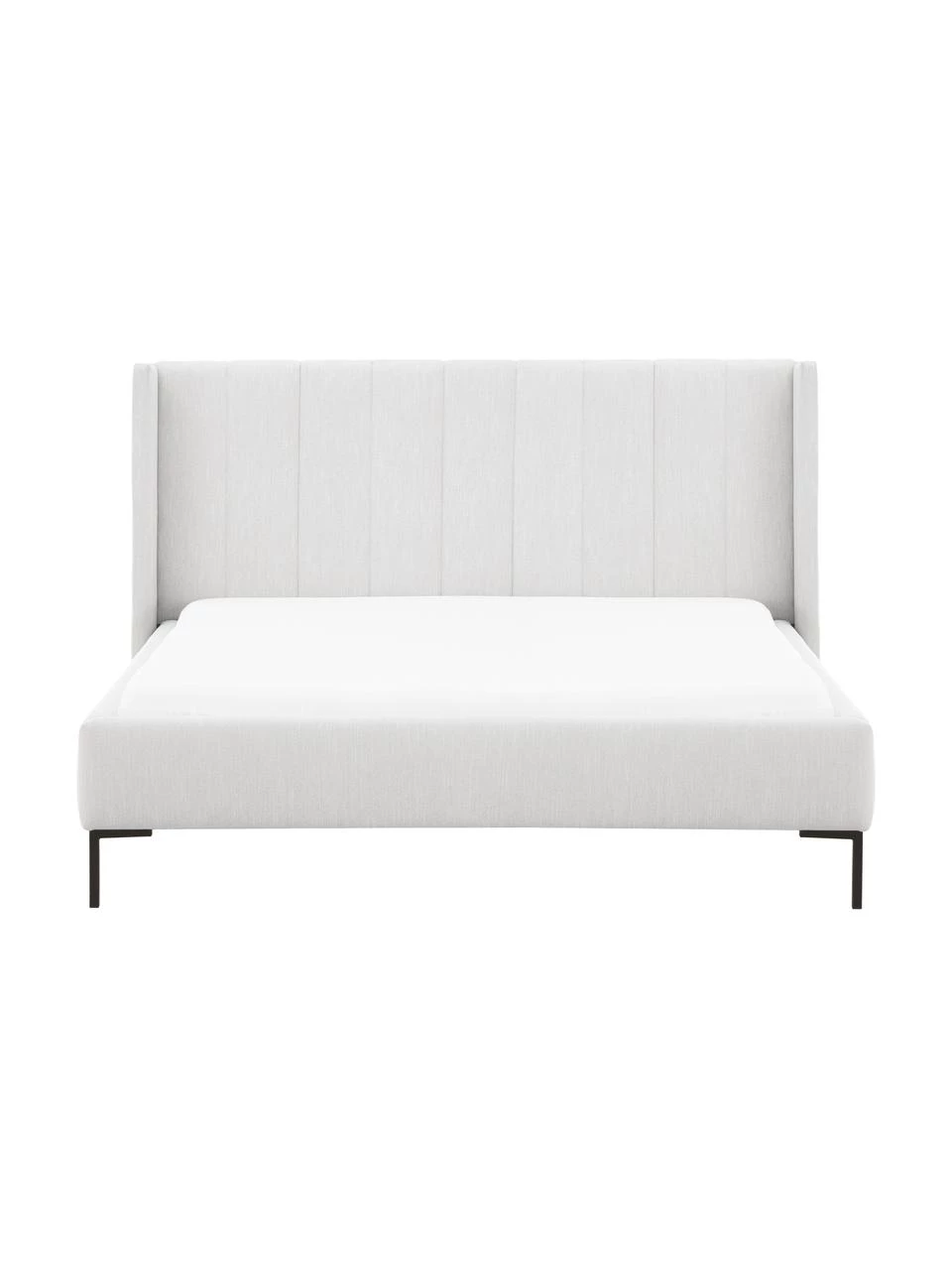 Westwing Collection Polsterbett Dusk in Hellgrau, 140 x 200 cm 3 Westwing Collection Polsterbett Dusk in Hellgrau, 140 x 200 cm – Bild 3