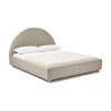 Westwing Collection Polsterbett Ebba in Grau, 140 x 200 cm