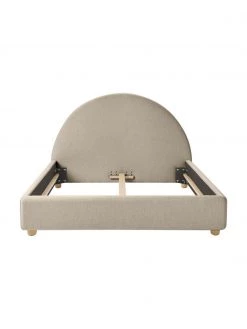 Westwing Collection Polsterbett Ebba in Grau, 140 x 200 cm -Schlafzimmer Verkäufe 2022 Polsterbett Ebba in Grau 5