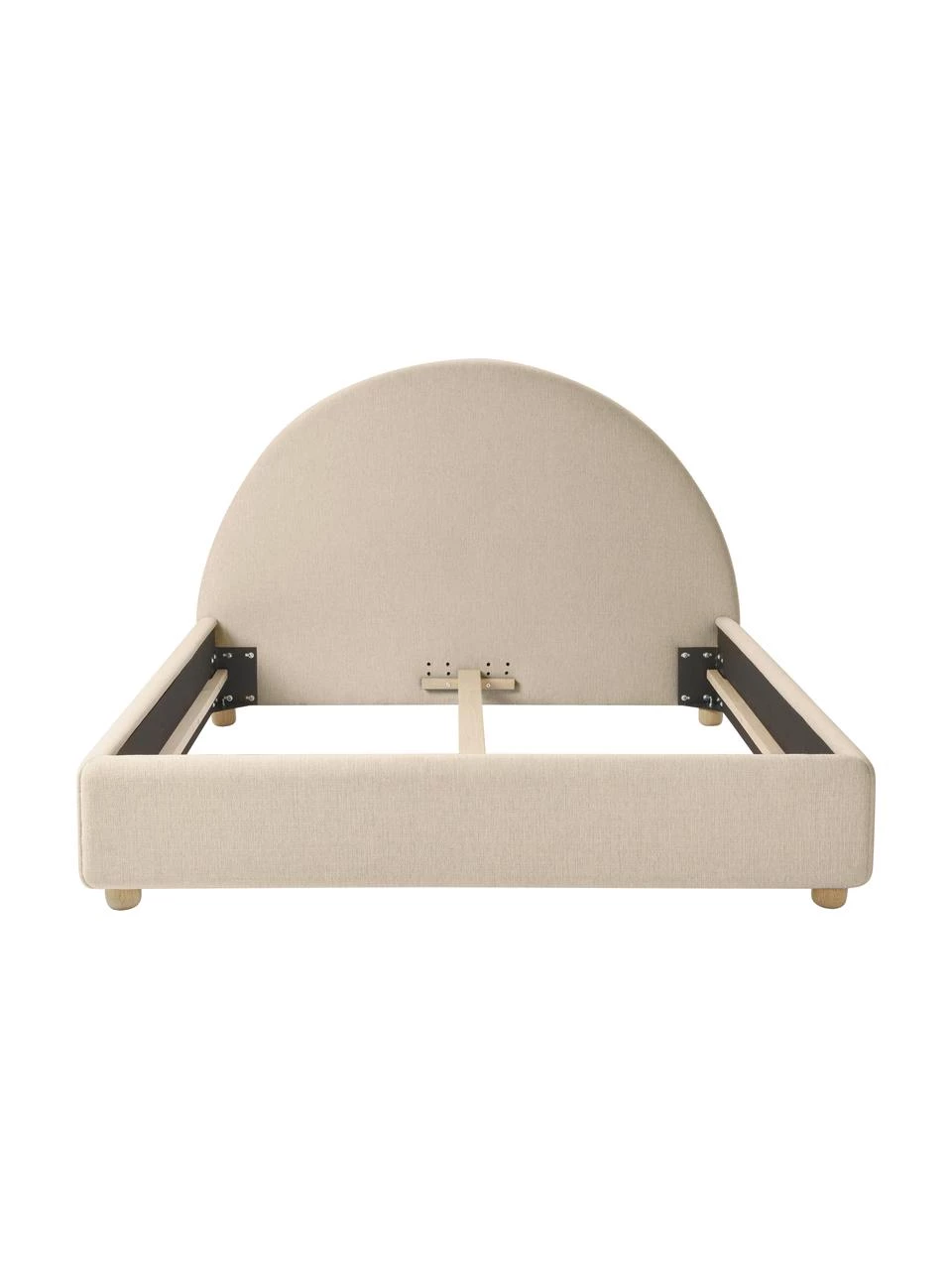 Westwing Collection Polsterbett Ebba in dunklem Beige, 140 x 200 cm 6 Westwing Collection Polsterbett Ebba in dunklem Beige, 140 x 200 cm – Bild 6