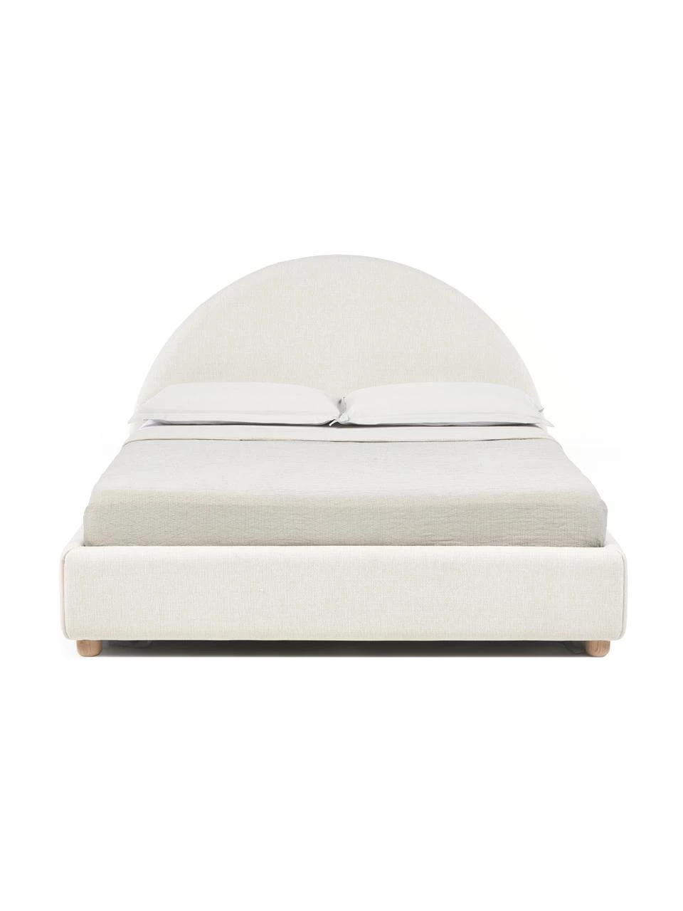 Westwing Collection Polsterbett Ebba mit Stauraumfunktion in Beige, 140 x 200 cm 4 Westwing Collection Polsterbett Ebba mit Stauraumfunktion in Beige, 140 x 200 cm – Bild 4