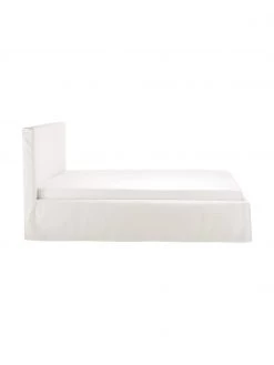 Westwing Collection Polsterbett Feather mit Stauraum in Ecru, 140 x 200 cm -Schlafzimmer Verkäufe 2022 Polsterbett Feather mit Stauraum in Ecru 4