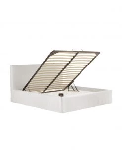 Westwing Collection Polsterbett Feather mit Stauraum in Greige, 140 x 200 cm 11 Westwing Collection Polsterbett Feather mit Stauraum in Greige, 140 x 200 cm -Schlafzimmer Verkäufe 2022 Polsterbett Feather mit Stauraum in Greige 5