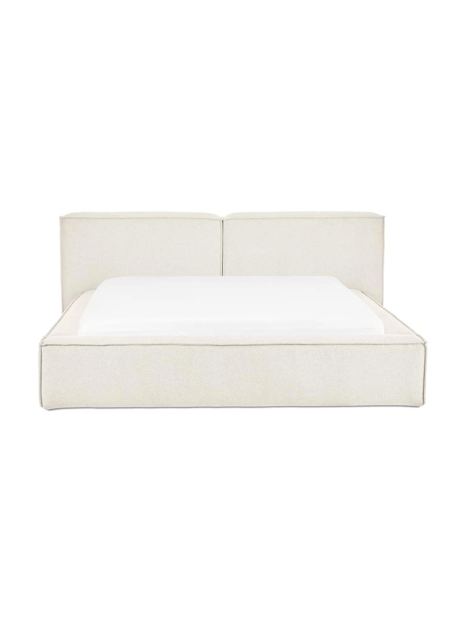 Westwing Collection Polsterbett Lennon in Beige, B 140 x L 200 cm 6 Westwing Collection Polsterbett Lennon in Beige, B 140 x L 200 cm – Bild 6