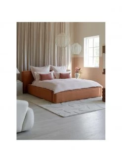 Westwing Collection Polsterbett Lennon in Nougat, B 140 x L 200 cm 8 Westwing Collection Polsterbett Lennon in Nougat, B 140 x L 200 cm -Schlafzimmer Verkäufe 2022 Polsterbett Lennon in Nougat 2