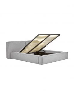 Westwing Collection Polsterbett Lennon mit Stauraumfunktion in Hellgrau, B 140 x L 200 cm 11 Westwing Collection Polsterbett Lennon mit Stauraumfunktion in Hellgrau, B 140 x L 200 cm -Schlafzimmer Verkäufe 2022 Polsterbett Lennon mit Stauraumfunktion in Hellgrau 5