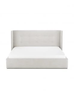 Westwing Collection Polsterbett Star in Beige, 140 x 200 cm -Schlafzimmer Verkäufe 2022 Polsterbett Star in Beige 4