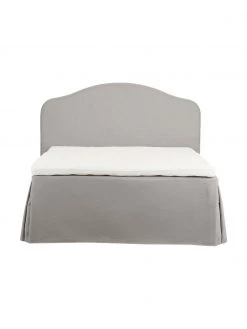 Westwing Collection Premium Boxspringbett Dahlia in Hellgrau, 140 x 200 cm, Härtegrad H2 -Schlafzimmer Verkäufe 2022 Premium Boxspringbett Dahlia in Hellgrau 4