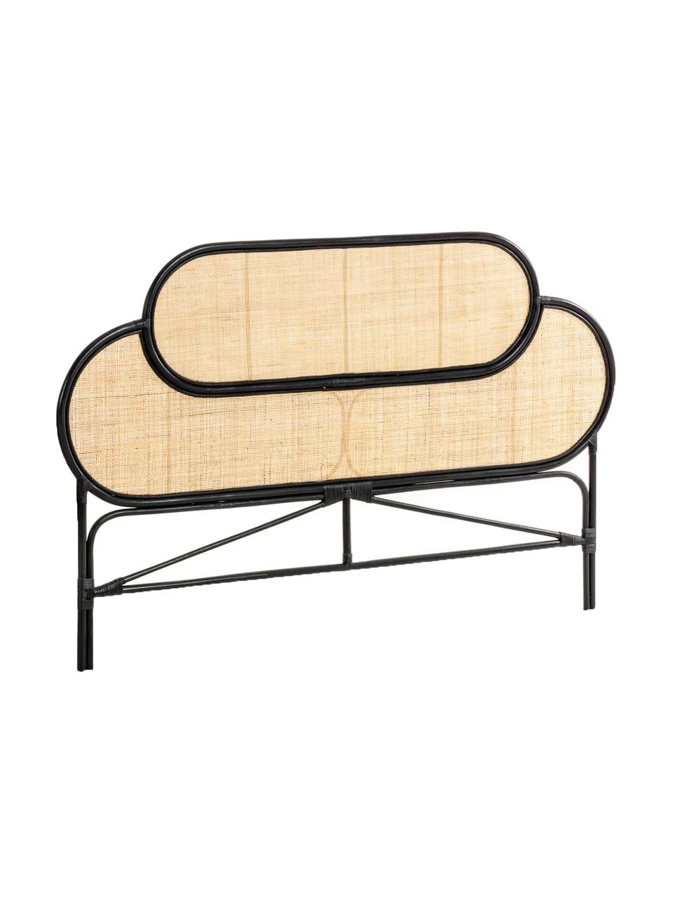 Rattan-Kopfteil Lalita, B 170 x H 120 cm 1 Rattan-Kopfteil Lalita, B 170 x H 120 cm