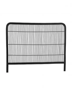 Rattan-Kopfteil Nago in Schwarz, B 185 x H 154 cm -Schlafzimmer Verkäufe 2022 Rattan Kopfteil Nago in Schwarz 3