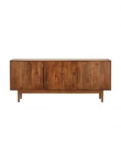 Westwing Collection Retro Sideboard Paul mit Türen aus massivem Mangoholz, B 180 x H 75 cm -Schlafzimmer Verkäufe 2022 Retro Sideboard Paul mit Turen aus massivem Mangoholz 4