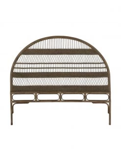 Runder Rattan-Kopfteil Winnie, B 180 x H 160 cm