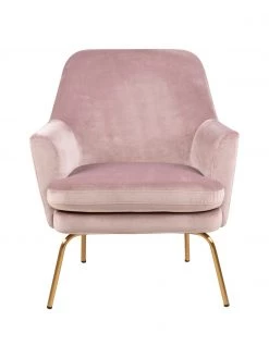 Samt-Cocktailsessel Chisa in Rosa, B 68 x T 73 cm 9 Samt-Cocktailsessel Chisa in Rosa, B 68 x T 73 cm -Schlafzimmer Verkäufe 2022 Samt Cocktailsessel Chisa in Rosa 3