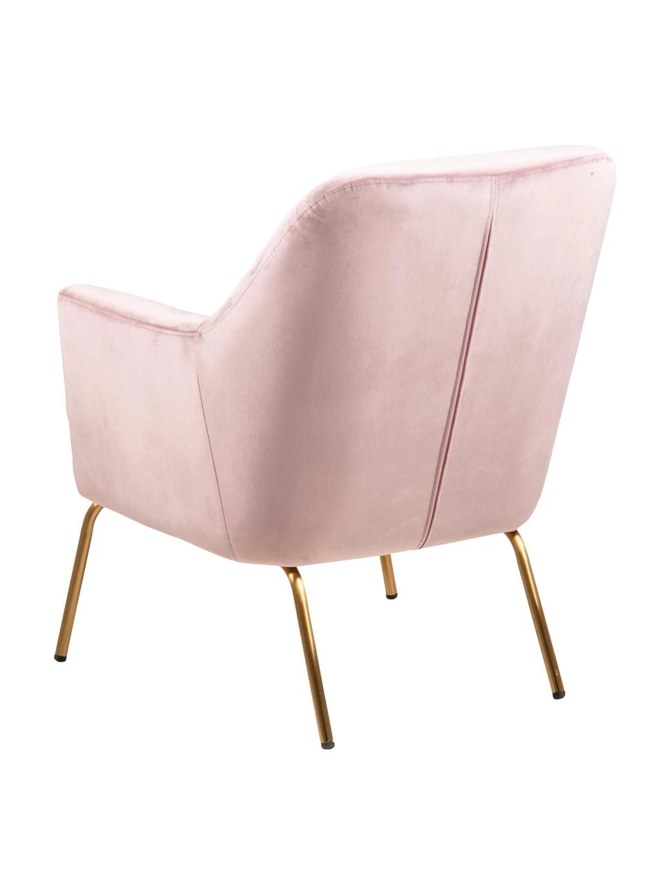 Samt-Cocktailsessel Chisa in Rosa, B 68 x T 73 cm 5 Samt-Cocktailsessel Chisa in Rosa, B 68 x T 73 cm – Bild 5