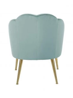 Westwing Collection Samt-Cocktailsessel Helle in Türkis, B 65 x T 65 cm -Schlafzimmer Verkäufe 2022 Samt Cocktailsessel Helle in Turkis 5