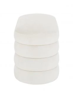 Westwing Collection Samt-Polsterbank Alto in Cremeweiß, B 110 x H 47 cm -Schlafzimmer Verkäufe 2022 Samt Polsterbank Alto in Cremeweiss 5