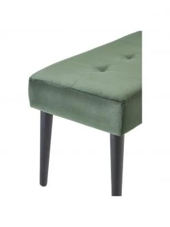 Samt-Polsterbank Glory in Dunkelgrün, B 95 x H 45 cm 11 Samt-Polsterbank Glory in Dunkelgrün, B 95 x H 45 cm -Schlafzimmer Verkäufe 2022 Samt Polsterbank Glory in Dunkelgrun 5