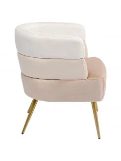 Kare Design Samt-Sessel Sandwich im Retro-Design, B 65 x T 64 cm -Schlafzimmer Verkäufe 2022 Samt Sessel Sandwich im Retro Design 4