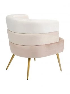 Kare Design Samt-Sessel Sandwich im Retro-Design, B 65 x T 64 cm -Schlafzimmer Verkäufe 2022 Samt Sessel Sandwich im Retro Design 5