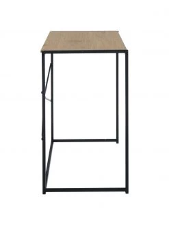 Schmaler Schreibtisch Seaford aus Holz und Metall, B 100 x T 45 cm 10 Schmaler Schreibtisch Seaford aus Holz und Metall, B 100 x T 45 cm -Schlafzimmer Verkäufe 2022 Schmaler Schreibtisch Seaford aus Holz und Metall 4
