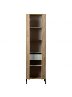 Schrank Avourio mit geriffelter Front aus Eichenholz, B 60 x H 210 cm 10 Schrank Avourio mit geriffelter Front aus Eichenholz, B 60 x H 210 cm -Schlafzimmer Verkäufe 2022 Schrank Avourio mit geriffelter Front aus Eichenholz 4