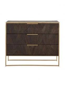 Westwing Collection Schubladenkommode Harry aus massivem Mangoholz, B 100 x H 80 cm -Schlafzimmer Verkäufe 2022 Schubladenkommode Harry aus massivem Mangoholz 3