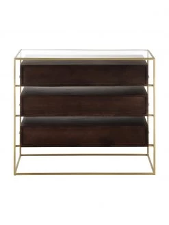 Westwing Collection Schubladenkommode Lyle mit Glasplatte, B 100 x H 82 cm 11 Westwing Collection Schubladenkommode Lyle mit Glasplatte, B 100 x H 82 cm -Schlafzimmer Verkäufe 2022 Schubladenkommode Lyle mit Glasplatte 11